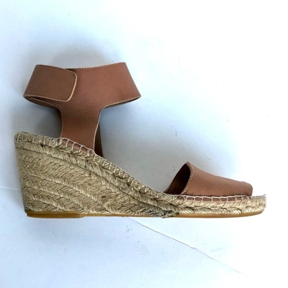 Vince. Sophia nude leather espadrille size 10 - Picture 2 of 9